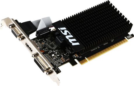Видеокарта MSI GeForce GT 710 Low Profile 2GB, GT 710 2GD3H LP