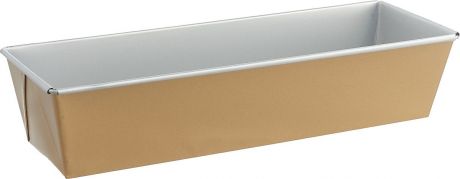 Форма для выпечки Доляна "Джоанна Хлеб", 2594971, золотой, 35 х 11.6 х 7.6 см
