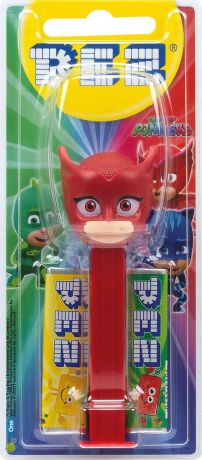 Игрушка с конфетами PEZ "Герои в масках" 1+2, 17 г (в ассортименте)