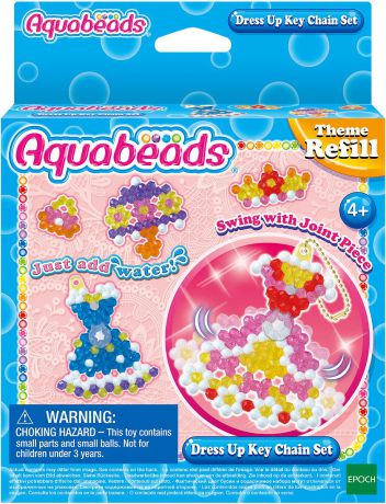 Набор для изготовления игрушек Aquabeads Модные брелочки, 31362