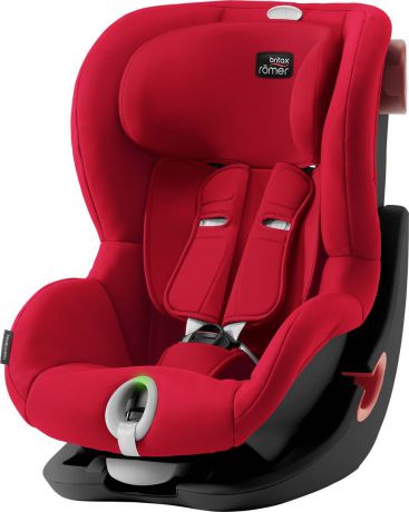 Автокресло Britax Roemer King II LS Black Series Fire Red Trendline, 2000030802, 9-18 кг