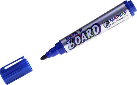 Набор маркеров для белых досок Crown Multi Board Comfort, 208932, синий, 12 шт