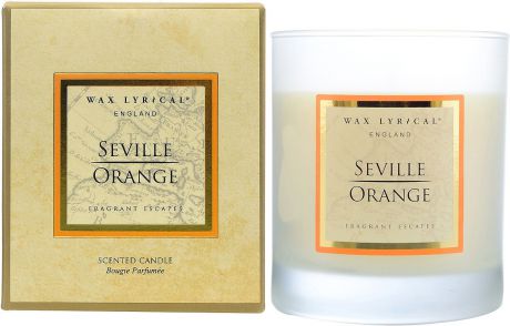 Свеча ароматическая Wax Lyrical Ароматическое путешествие Андалузский апельсин, 45 часов горения