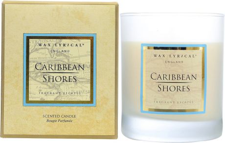 Свеча ароматическая Wax Lyrical Ароматическое путешествие Побережье Карибского моря, 45 часов горения