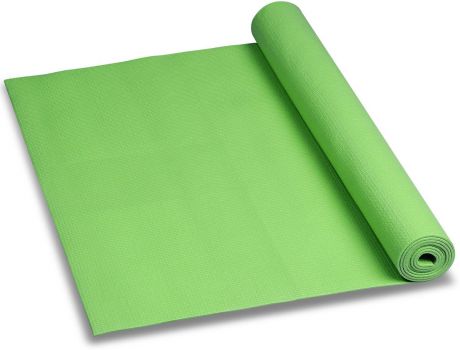 Коврик для йоги и фитнеса Indigo, зеленый, 173 х 61 х 0,3 см