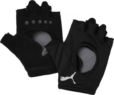 Перчатки снарядные женские Puma AT Gym Gloves, размер M, черный