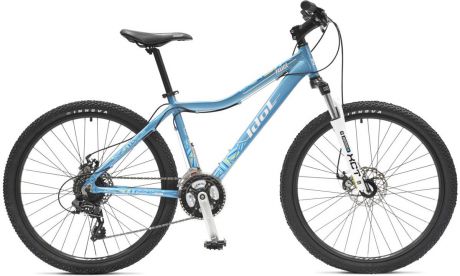 Велосипед горный Idol Felice, 21 скорость, колеса 26", голубой