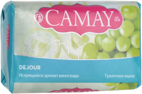 Мыло Camay Dejour, Искрящийся, аромат винограда, 85 г