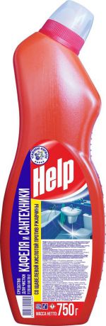 Средство чистящее для кафеля и сантехники Help со щавелевой кислотой, 4-0326, 750 г