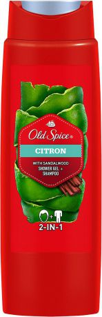 Гель для душа и шампунь 2в1 Old Spice Citron Природный аромат, 400 мл
