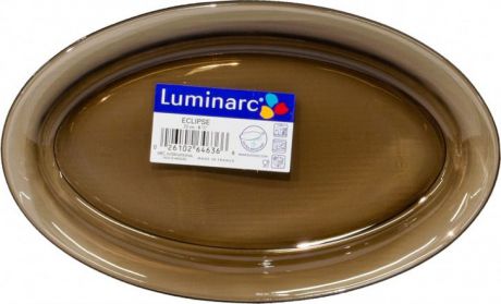 Блюдо Luminarc Амбьянте Эклипс, L5182, коричневый, 22 см