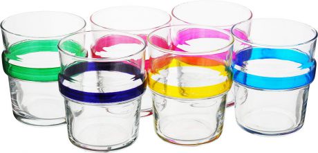 Набор для напитков Luminarc Акробат Рэйнбоу, N1602, разноцветный, 270 мл