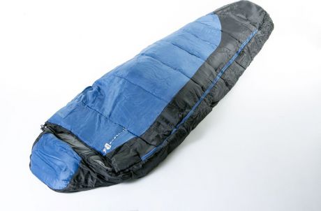 Спальный мешок Tramp Siberia 3000 (V2), левая молния, TRS-039, синий, черный, 220 х 80 см