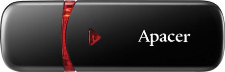 Apacer AH333 8GB, Black USB флеш-накопитель
