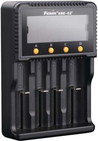 Зарядное устройство для аккумуляторов Fenix Charger ARE-C2 Plus, R41599, черный