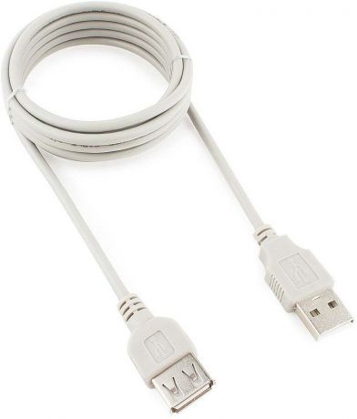Кабель Cablexpert USB 2.0, 1,8 м, CC-USB2-AMAF-6, черный