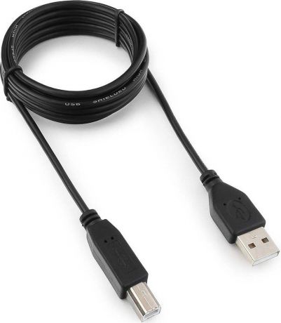 Кабель Cablexpert Гарнизон USB 2.0, 1,8 м, GCC-USB2-AMBM-1.8M, черный