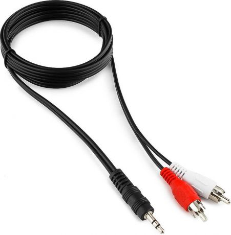 Аудио-кабель Cablexpert 3.5 мм, 1,5 м, CCA-458, черный