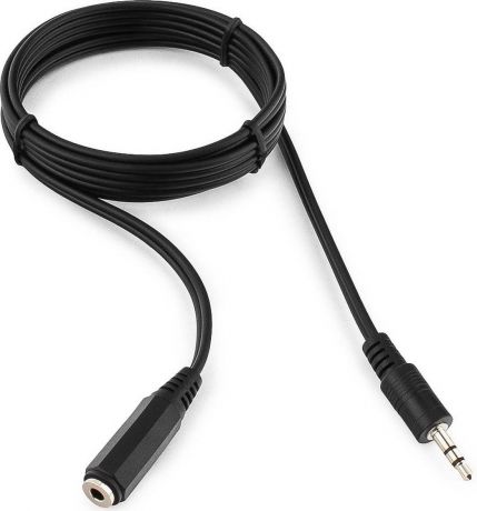 Аудио-кабель Cablexpert 3.5 мм, 1,5 м, CCA-423, черный