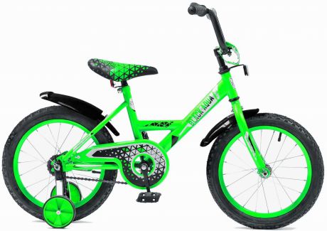 Велосипед детский Black Aqua Base-T, CH-1602B, колесо 16", салатовый