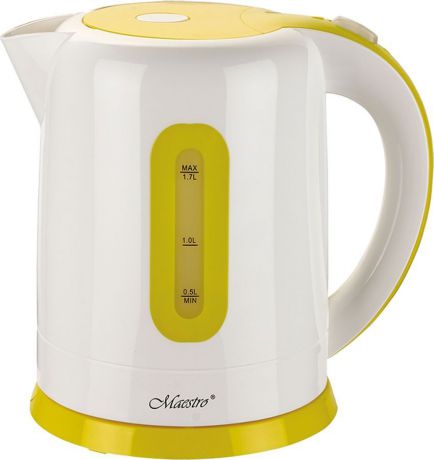 Электрический чайник Maestro, MR-040, желтый, красный