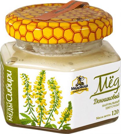 Мед натуральный Медовица "Донниковый", 120 гр