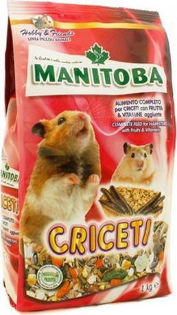 Корм сухой Manitoba Criceti, для грызунов, 1 кг