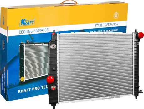 Радиатор охлаждения паяный Kraft, для Chevrolet/Daewoo AT, KT 104146