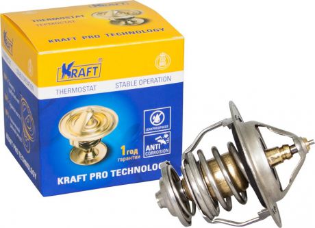 Термостат Kraft, для Hyundai/Kia Accent/Elantra/Getz/Rio III 1.4i/1.6i/1.8i