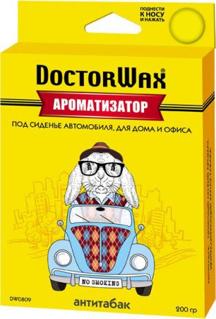 Автомобильный ароматизатор Doctor Wax "Антитабак", DW0809, под сиденье