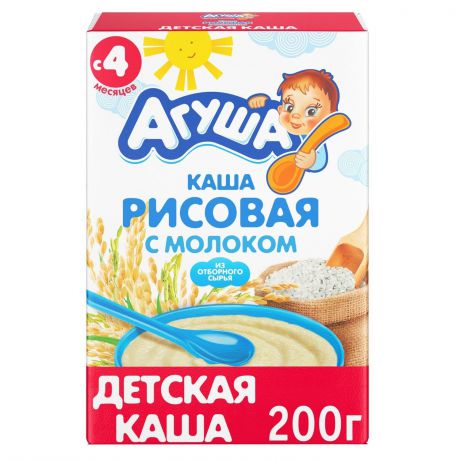 Каша рисовая Агуша, 200 г