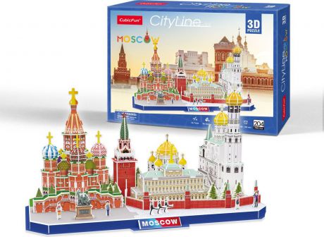 Набор для 3D моделирования CubicFun Достопримечательности Москвы