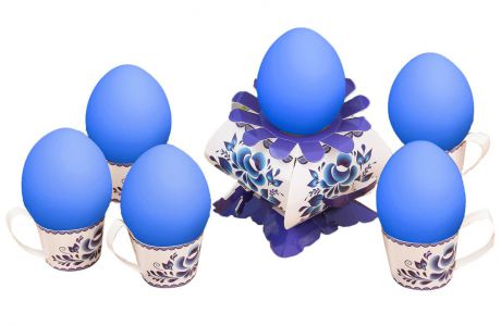 Пасхальный набор для украшения яиц "В гостях у бабушки" , 2806407, 13 х 18 см
