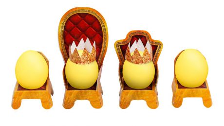 Пасхальный набор для украшения яиц "Тридевятое царство", 2806403, 13 х 18 см