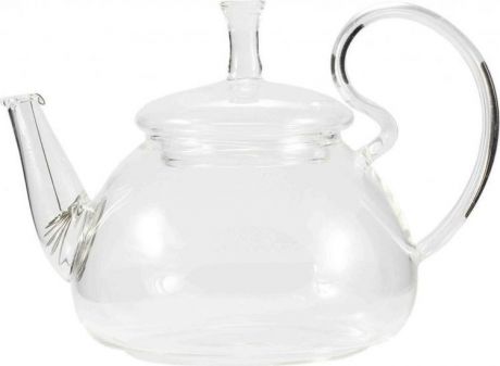Чайник заварочный Gutenberg Ромашка, 003912, прозрачный, 800 мл
