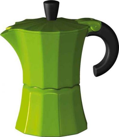 Кофеварка гейзерная Gutenberg Morosina, MOR002, зеленый, на 3 чашки