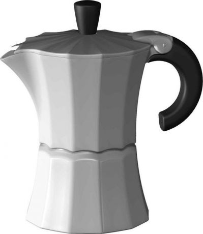 Кофеварка гейзерная Gutenberg Morosina, MOR003, белый, на 6 чашек