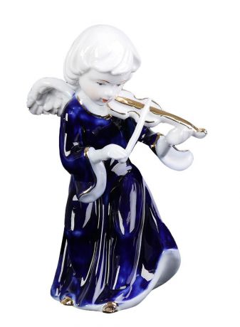 Фигурка декоративная "Ангел со скрипкой", 2296247, 15,5 х 7 х 8,5 см