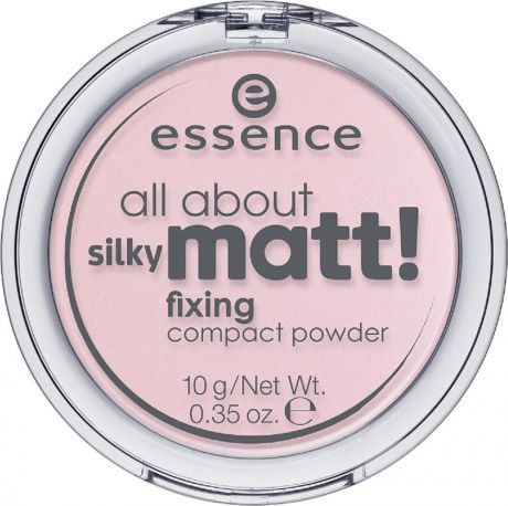 Пудра компактная Essence All about silky matt! fixing, №10, 51 г