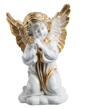 Статуэтка Premium Gips Ангел с крыльями, 12 х 19 х 28 см