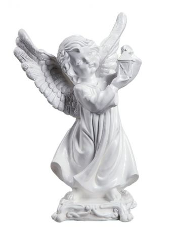 Статуэтка Premium Gips Ангел с фонарем, 3741585