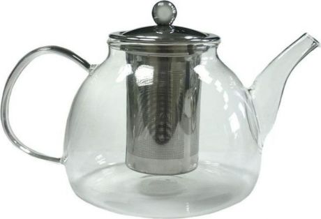 Чайник заварочный Gutenberg Мальва, 003895, прозрачный, 1,2 л