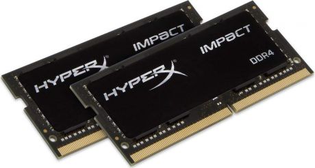 Модуль оперативной памяти HyperX Impact DDR4 SODIMM, HX432S20IBK2/32, черный