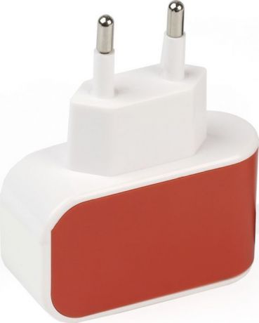 Сетевое зарядное устройство SmartBuy Color Charge SBP-8050, 2А, оранжевый