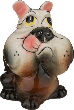 Фигурка декоративная Lefard Собака №3, 15-2062, коричневый, 9 х 8 х 13 см