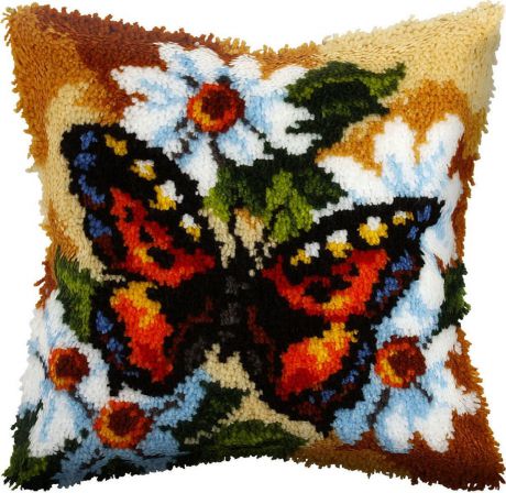 Набор для вышивания подушки в ковровой технике Orchidea, 4060, разноцветный, 40 х 40 см