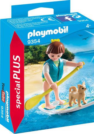 Пластиковый конструктор Playmobil Фигурки Гребец на лодке, 9354pm