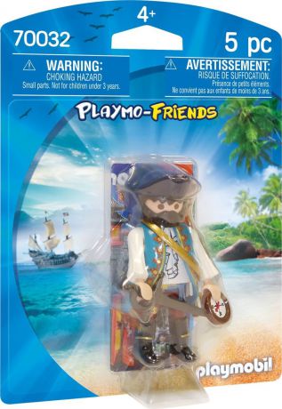 Пластиковый конструктор Playmobil Друзья Пират, 70032pm