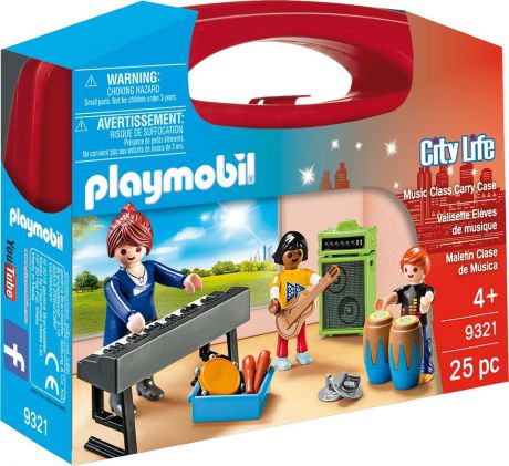 Пластиковый конструктор Playmobil Возьми с собой Детский сад и школа Музыкальный класс, 9321pm