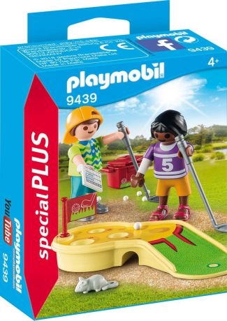 Пластиковый конструктор Playmobil Фигурки Дети играющие в минигольф, 9439pm